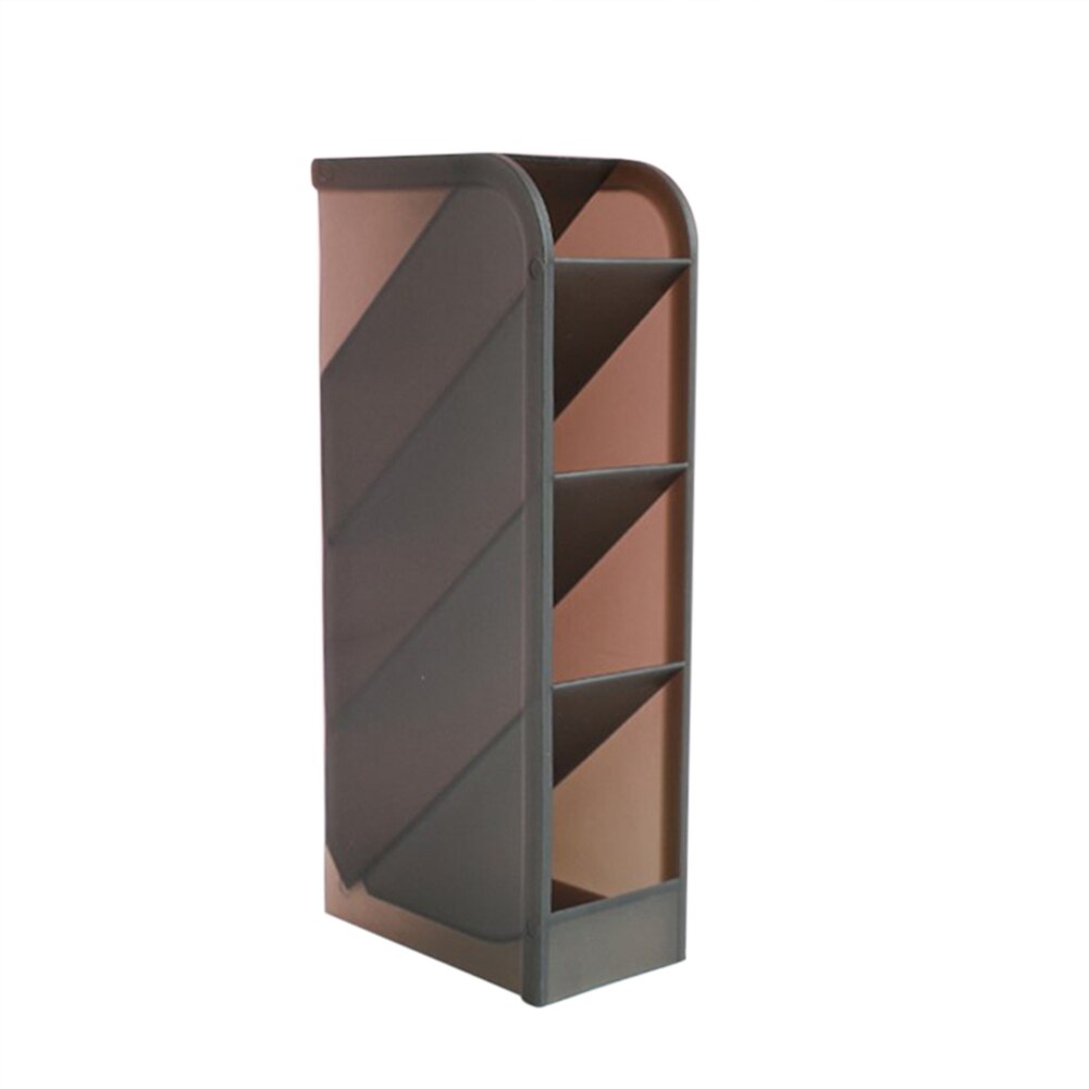 1pcs Stationery Storage Box 4 Layers Multifunctional Desktop Organizer for Home Office DJA99: black