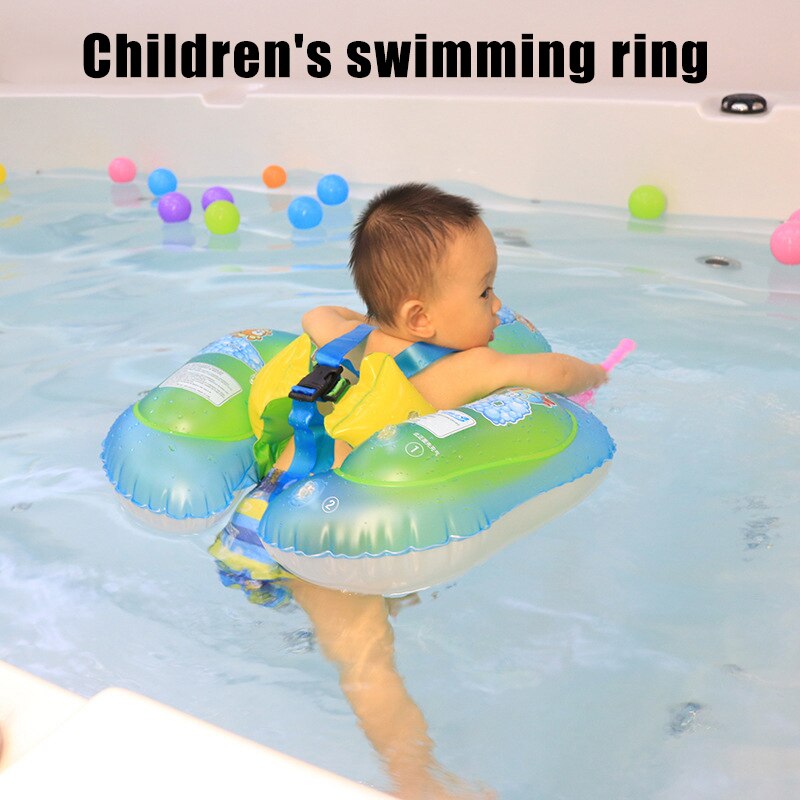 Nouveaux enfants bébé natation anneau flotteur formateur aide à la sécurité piscine accessoires eau jouet directe: Default Title