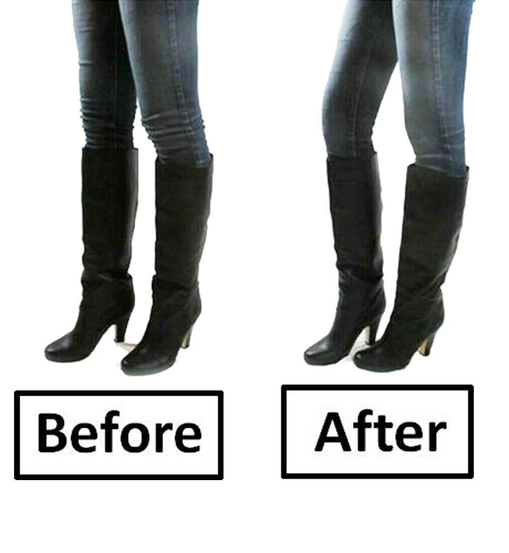 2x Elastic Adjustable Women's Boot Straps Pant Clips Straps Leg Straps