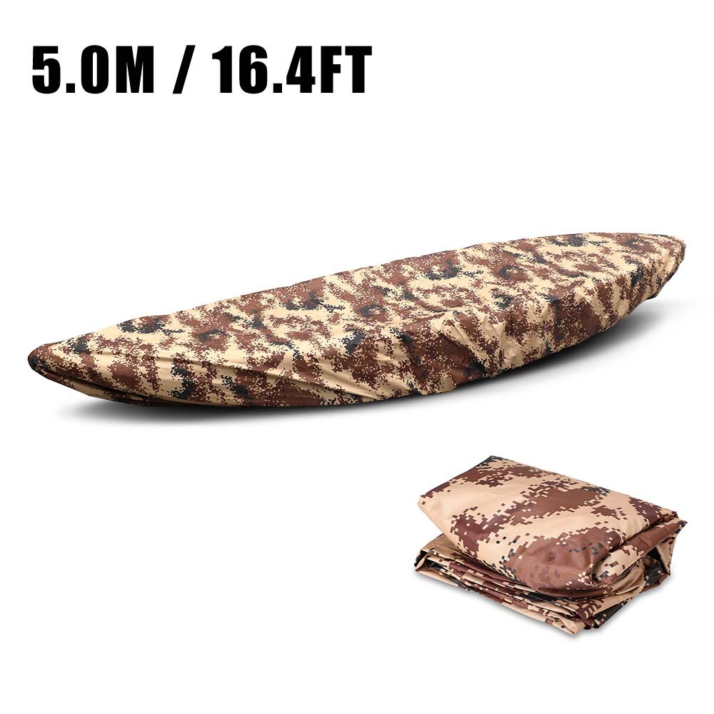 Cubierta Universal para Kayak, cubierta impermeable resistente a los rayos UV, protección contra el polvo, ideal para canoa o Kayak: Camouflage 2  5m