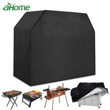 210D Oxford Fabric BBQ Cover Grill Cover outdoor barbecue Waterproof Dust Proof Sunscreen Grill Protector BBQ Accessories