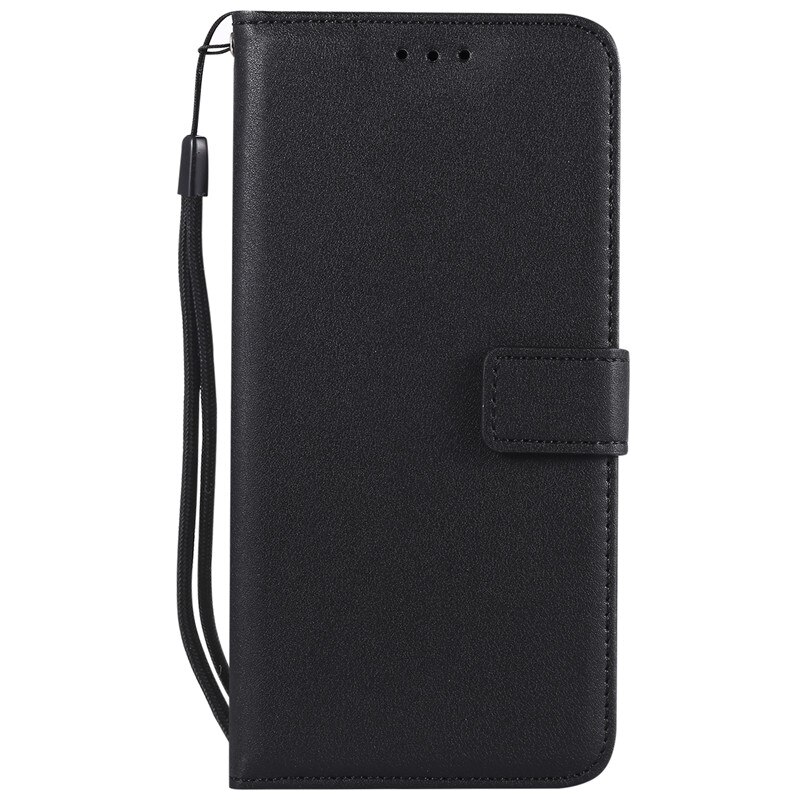 Funda para teléfono móvil Nokia 5, carcasa para Nokia 5 TA-1053 TA-1044, 3, 5, 6, 8, 9 TA-1032, Cuero clásico, billetera: for Nokia 5 / Negro