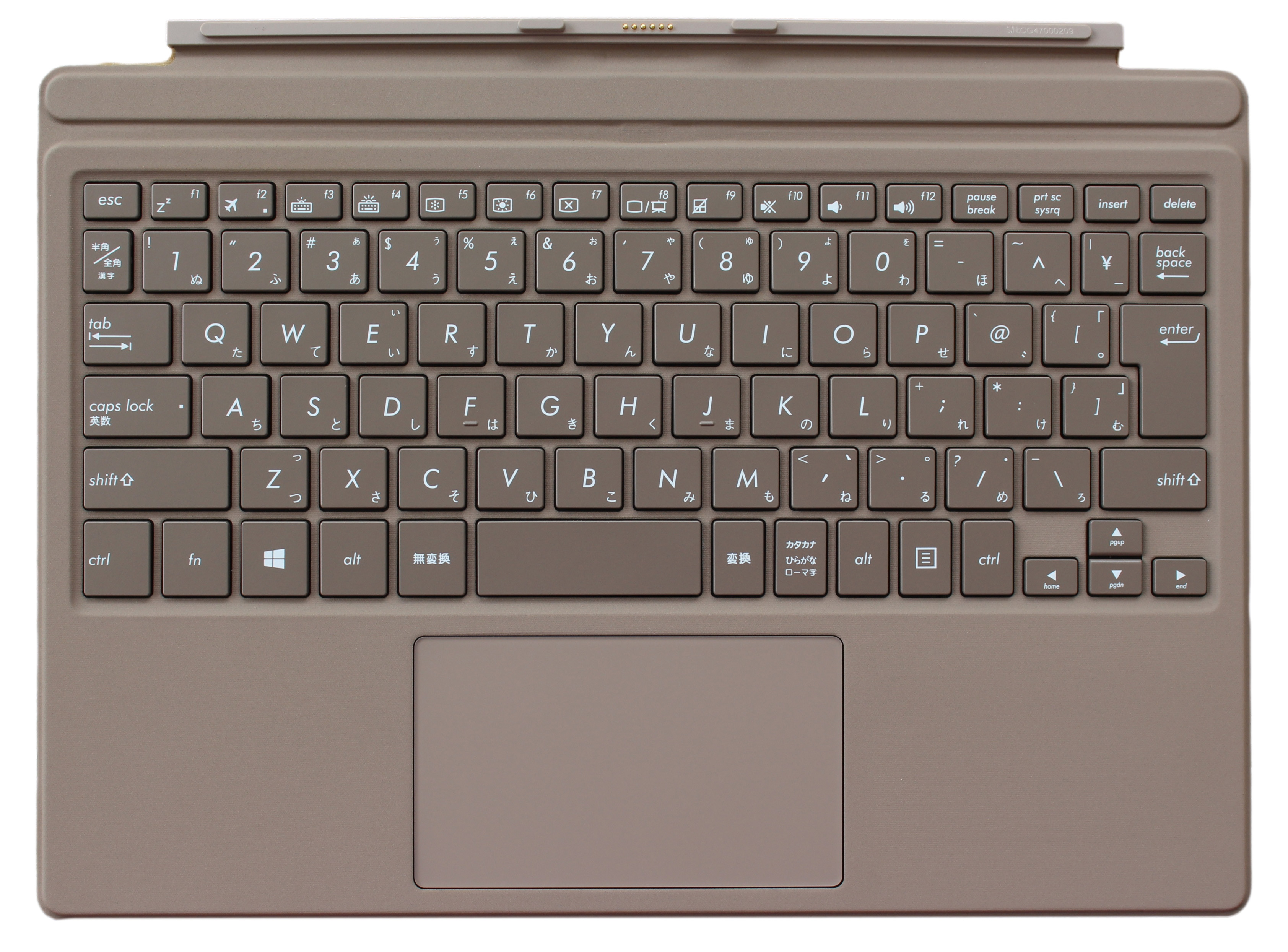 Teclado para tableta Asus 3Pro, T303U, T303UA, T303, T30A6200, i5-6200U, color negro, naranja, marrón y gris,: Japanese Brown