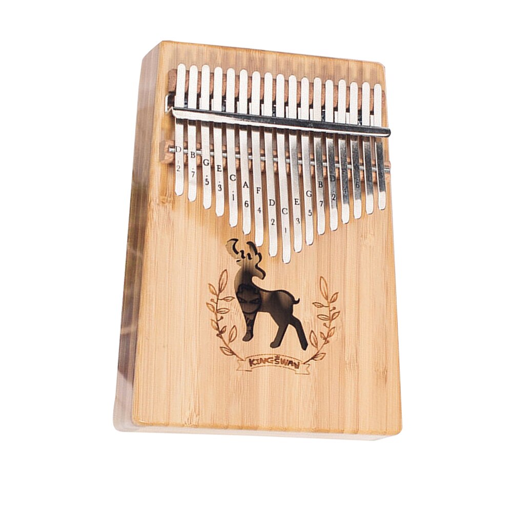 Kalimba 17 Key Thumb Piano Mahogany Wooden Mbira Musical Instrumentos Musicales 30 Key Instruments Calimba Machine Teclado: NanZhumu Fawn