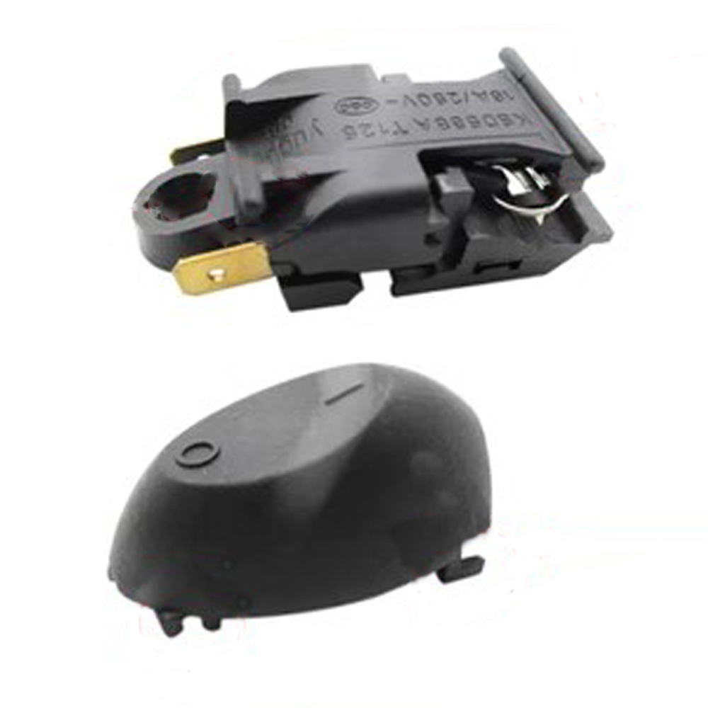 16A Boiler Temperature Control Switch Electric Kettle Steam Pressure Jump Switch Thermostat Temperature Controller: 4XL / black