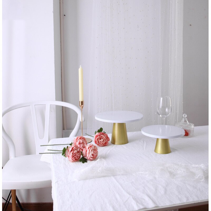 Cupcake Stand Metalen Dessert Tafel Hoge Cake Tray Kerst Bruiloft Verjaardag Party Macaron Doop Babyshower