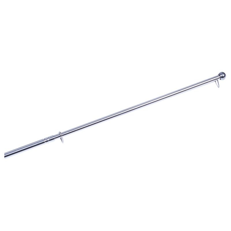 Asta de bandera portátil, telescópica, extensible, 2M, herramienta para banderas, windsock