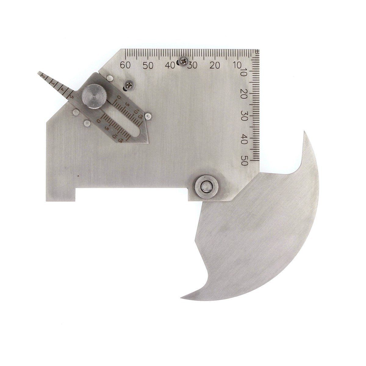 Bridge CAM Gauge Undercut Welding Gage Weld Fillet Pits/misalignment Inspection Tool Mini Taper Full Metric