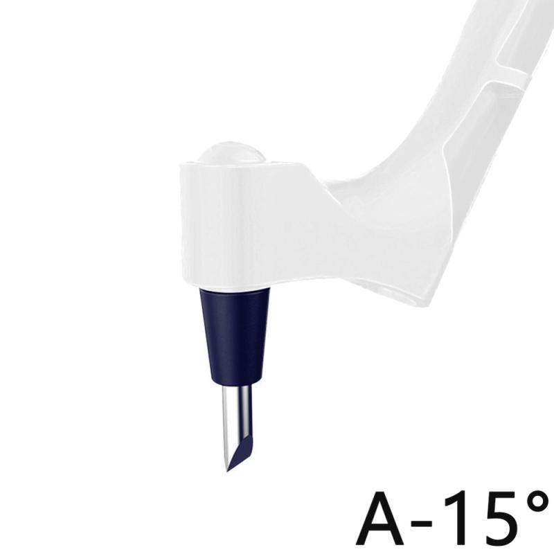 DIY Knife Blades Leather Punch Cutter Paper Cutting Tools Leather Craft Home DIY Art Cutting Leather Tools 360 Rotating Blade: 15 degree