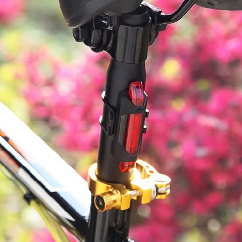 5 led fiets achterlicht fiets led achterlicht usb oplaadbaar fiets rood achterlicht led fiets veiligheidswaarschuwingslicht