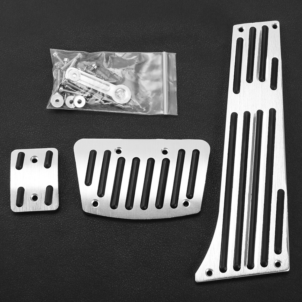 Auto Styling Accelerator Gas Rem Pedaal Cover Case Voor Hyundai I35 Ix35 IX45 Mistra Sonata 8 Santafe, Auto Accessoires: Alloy Drill AT 3pcs