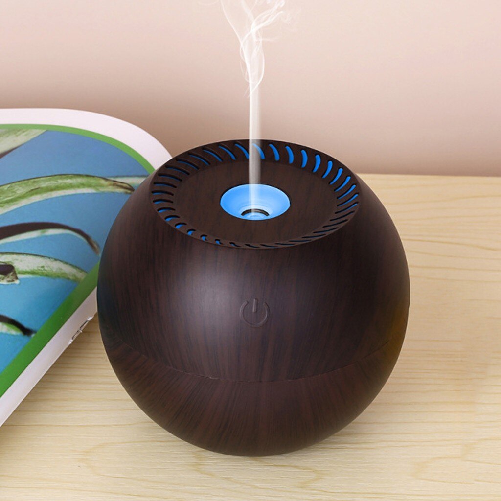 4# Ultrasonic Aromatherapy Humidifier Essential Oil Diffuser Air Purifier For Home Mist Maker Aroma Diffuser Fogger Led Ligh