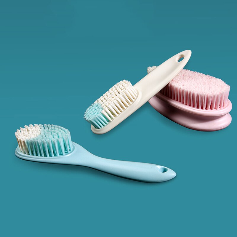 Kitchen Dish Brush With Liquid Soap Dispenser Plastic Pot Dish Cleaning Brush Home Cleaning Products Kitchen Washing Utensils