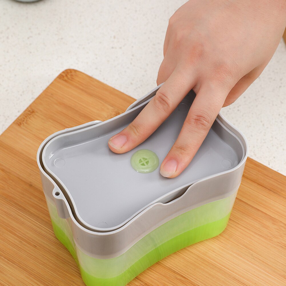 Distributeur de savon automatique presse à main pompe à savon liquide pour cuisine salle de bain