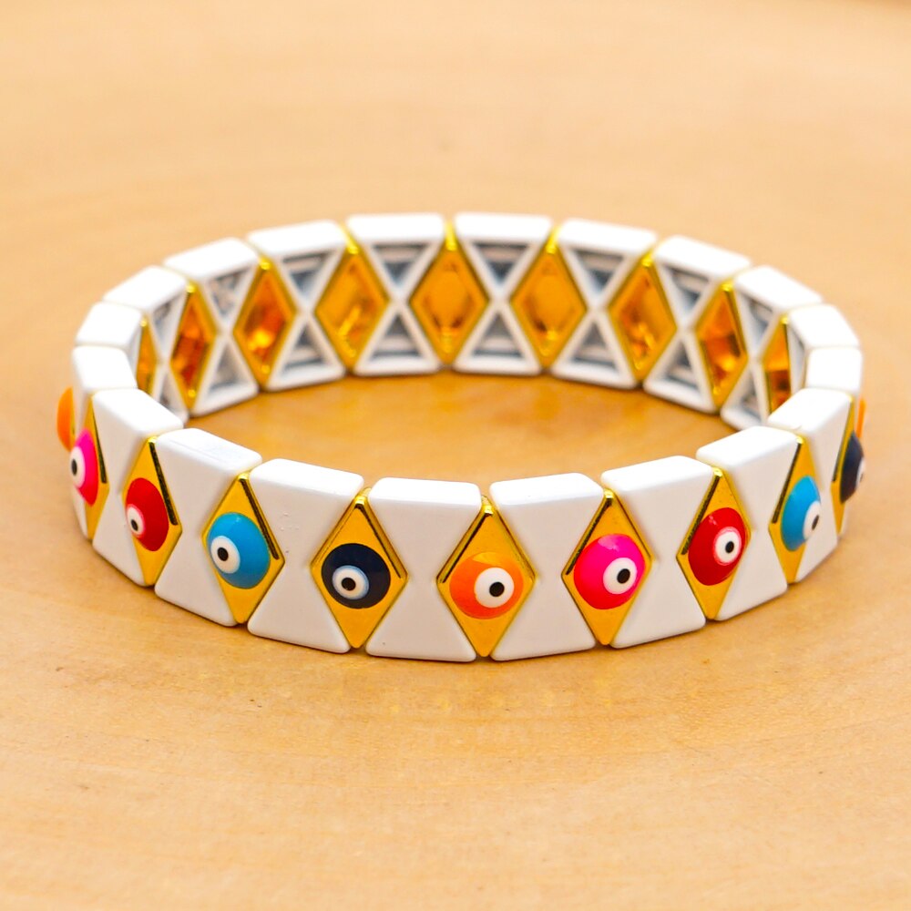 Shinus Evil Eye Bracelet Women Jewellery Turkish Eye Bracelets For Men Accesorios Jewelry Couple Pulseras