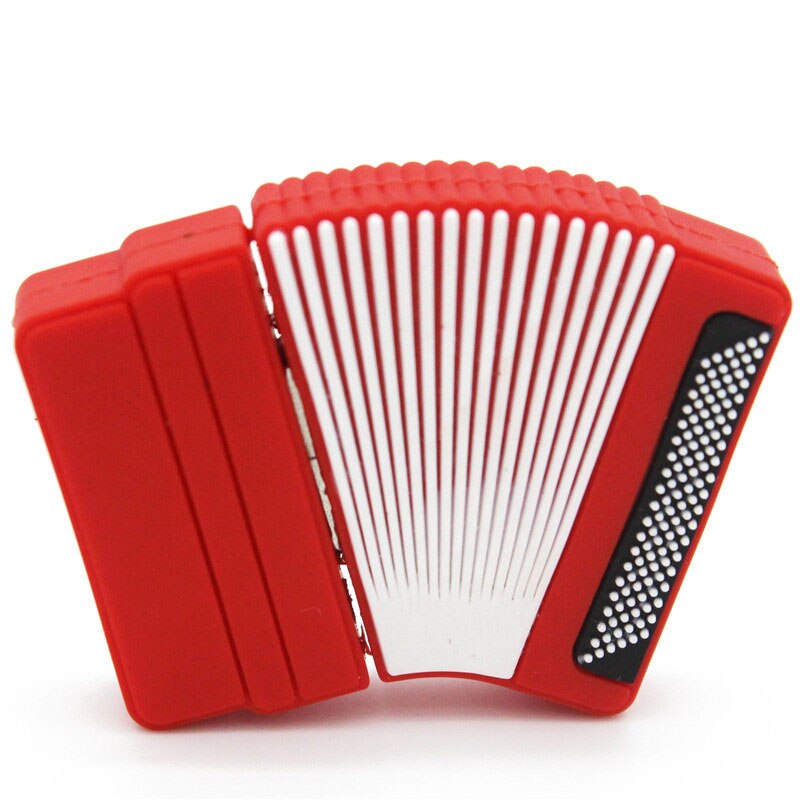 JASTER Mini cute accordion pendrive 4GB 8GB 16GB 32GB 64GB usb flash drive cool piano memory Stick music U disk: 16GB / A