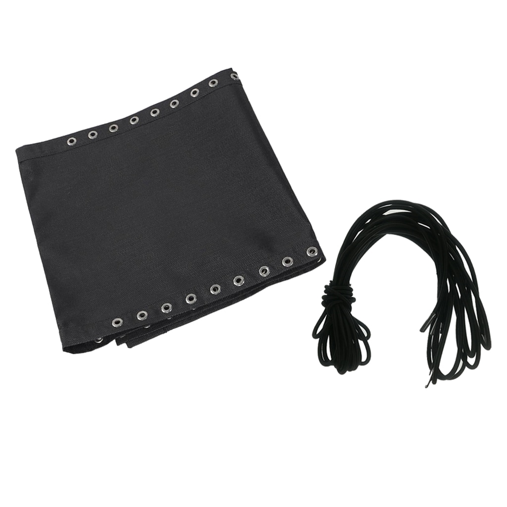 Chaise Anti-gravité chaises inclinables chaise longue tissu avec 4 cordes cordes (noir)