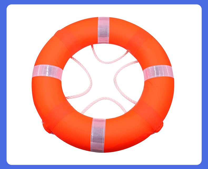 Boya Salvavidas de para adultos, Boya marina de rescate de agua, de espuma sólida, anillo antiahogador, accesorios para barcos, DK50LB: Large style A