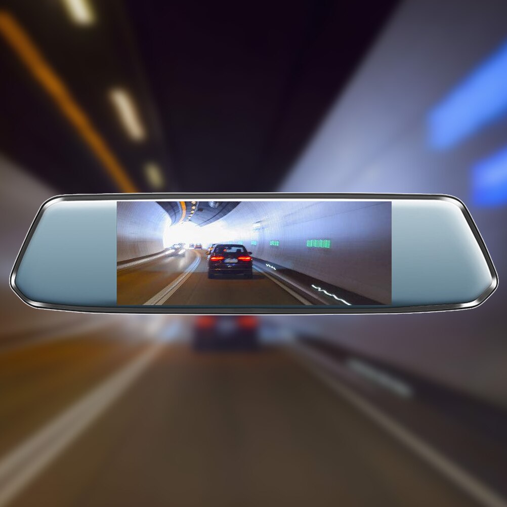 1080p 7 groothoek dubbele camera auto dashcam auto dvr achteruitkijkspiegel auto recorder auto voertuig auto achteruitrijcamera  a20