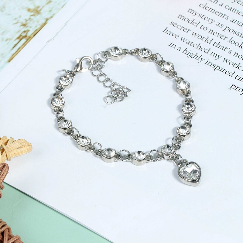 1pc- kristall-Armbinde, exquisites abnehmarmband, magnettherapie, fettverbrennung, verbesserung der durchblutung: wir