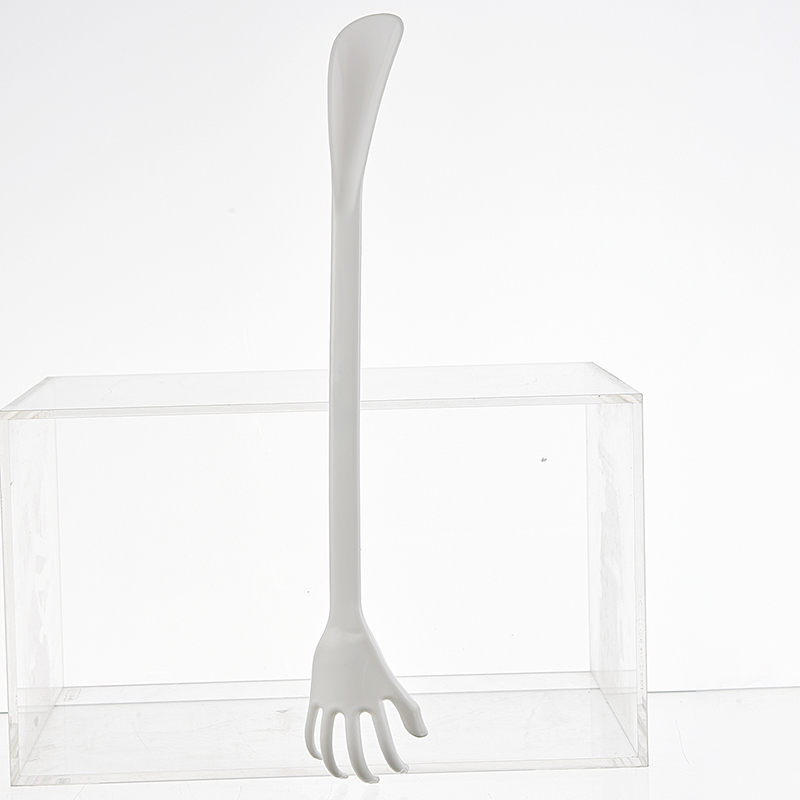 Łyżka robić butów ze skrobaczka robić pleców podwójne zastosowanie 19.7 &quot;długa rączka w kształcie dłoni samo-masażer powieść prezenty dla przyjaciół i rodziny J2Y