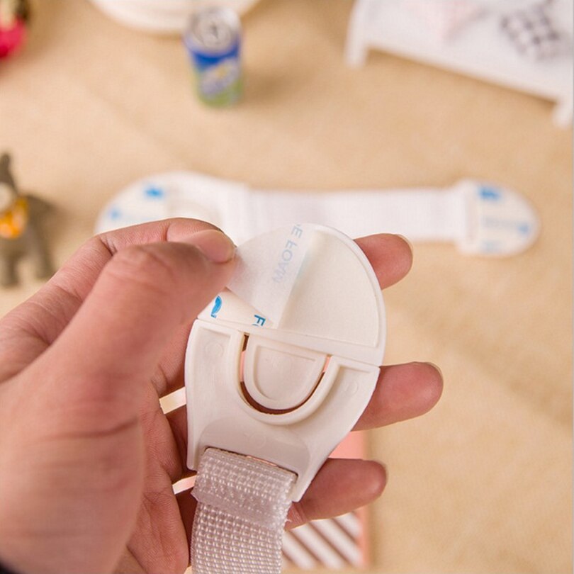 5Pcs/Lot Child Lock Protection Of Children Locking Doors For Children's Safety Kids Plastic Lock