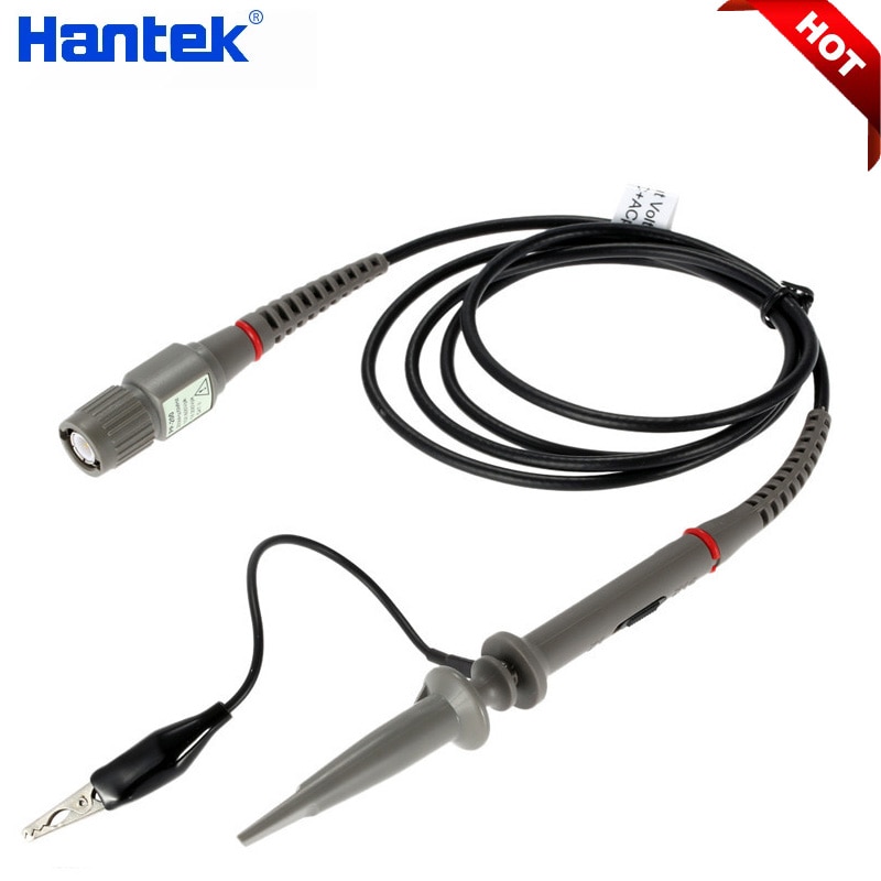 Hantek Digital Oscilloscope PP200 200Mhz Bandwidth High Voltage Test Pen Probe USB PC Diagnostic Tool x1 x10 Test Lead