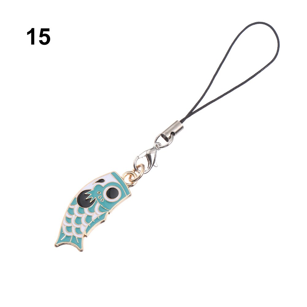 Janpanese Smart phone Strap Lanyards for iPhone Samsung Decor Daisy Flower Cat Bell Mobile Phone Strap Hang Rope Phone Charm: 15