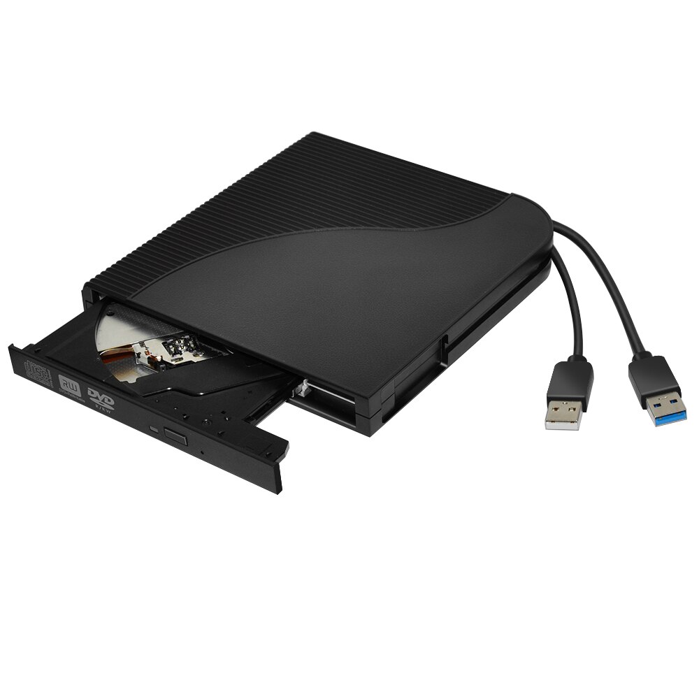 Deepfox Brand Externe DVD ROM Optische Drive USB 3.0 CD/DVD RW Speler Brander Draagbare Lezer Recorder Voor laptop Notebook