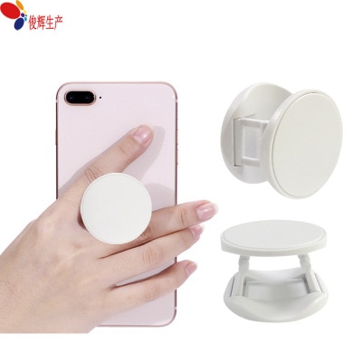10-100pcs Blank material Round mobile phone folding stretch bracket Phone Holder