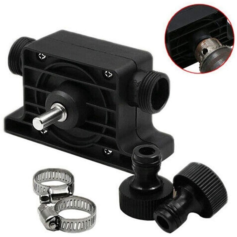 Tragbare Hand Bohrmaschine Stock Pumpe, Selbstansaugende Transfer Pumpen Bausatz Für Aquarium Teich Kleine Haushalts Wasser Pumpe
