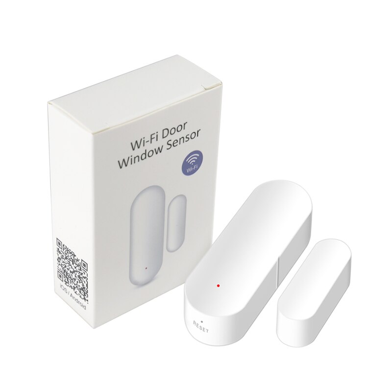 2 in 1 Smart Home Wireless WiFi Door / Window Sensor ALARM System , Automation Smart Swtich Work with Tuya Alexa Google Home