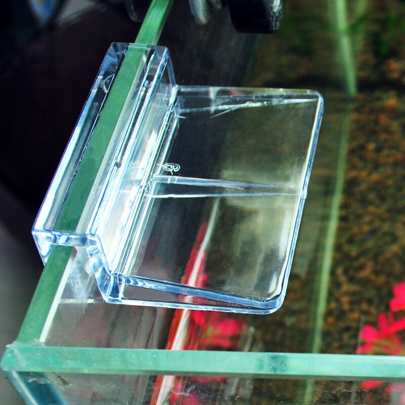 4 stk pr. lot akrylbeslag til 6/8/10/12mm akvariefisk akvarium klip hylde lampe stativ holder holder fast dækselfilter  at011