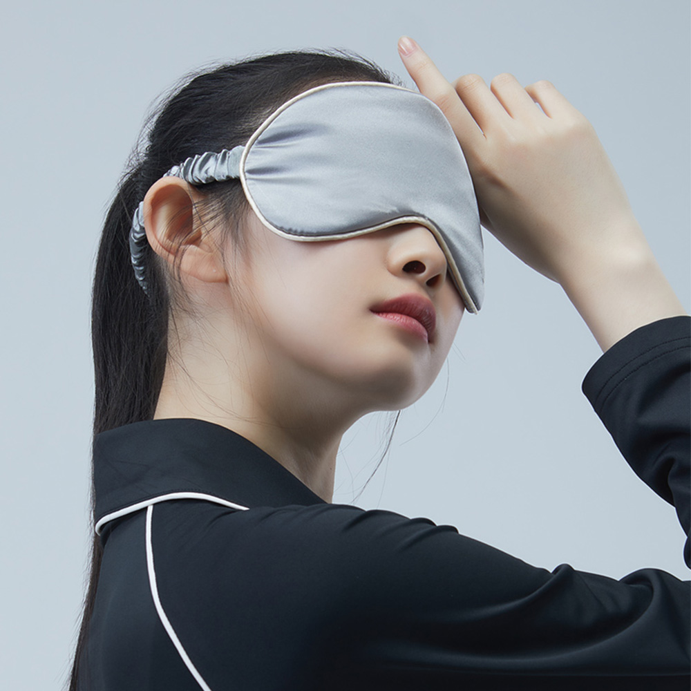 OhSunny Silk Sleep Eye Mask Dream Night Eye Cover Soft Relax Eyes Bandage Sleeping Blindfold Night Heath Relaxed Nap f Women Men