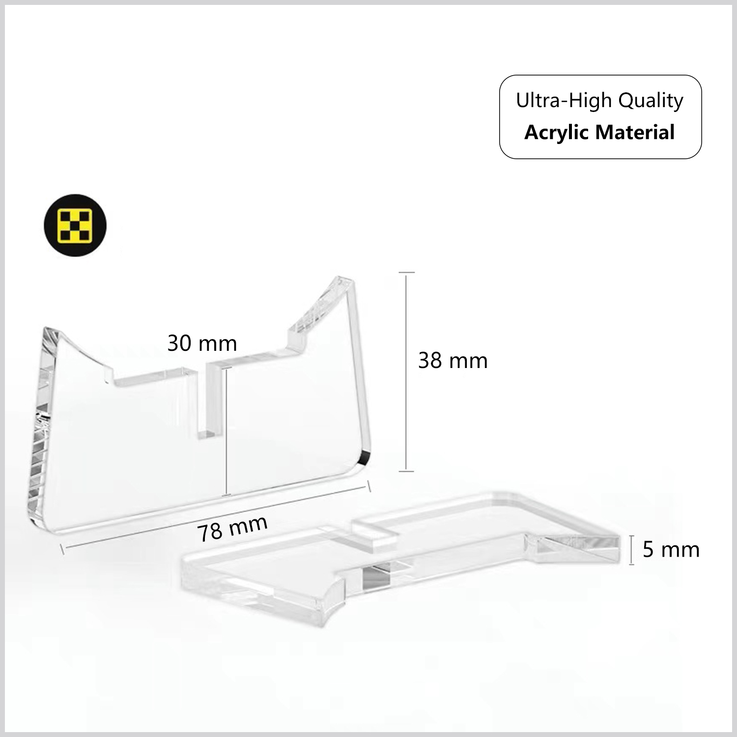 Stand for Apple HomePod mini Acrylic Material Exquisite Tabletop Holder for Apple Homepod mini Speaker Support