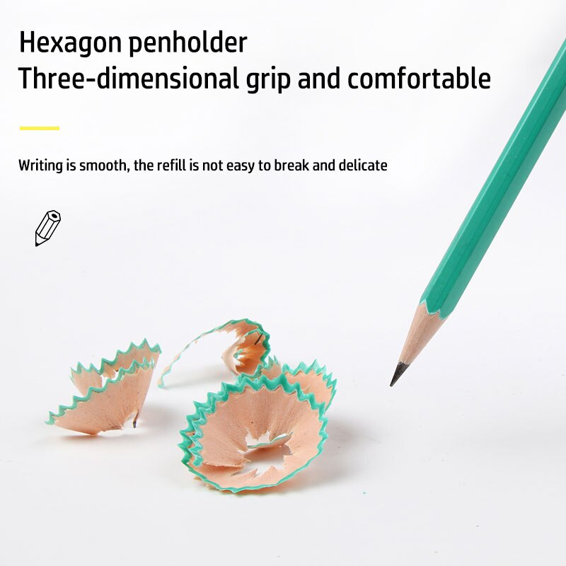 24/48/108Pcs /Lot Sketch Pencil Wooden Lead Pencils HB Pencil With Eraser Child Drawing Pencil School Writing Sketch Stationery