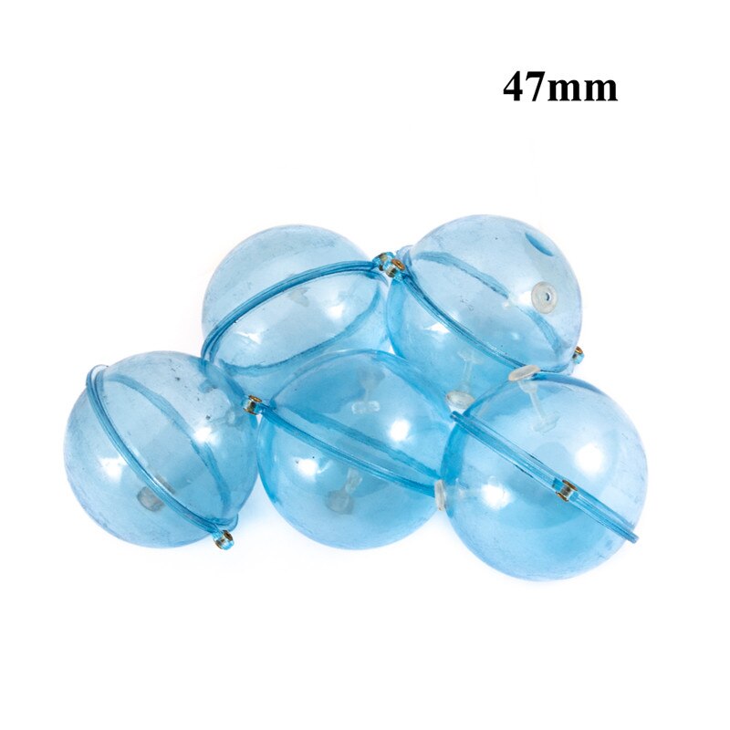 5pcs/Set Fishing Float Set Ball Shape Buoy Fishing Floats Set Buoyant Eco-friendly PC Buoy Fishing Drift Equipment: Burgundy