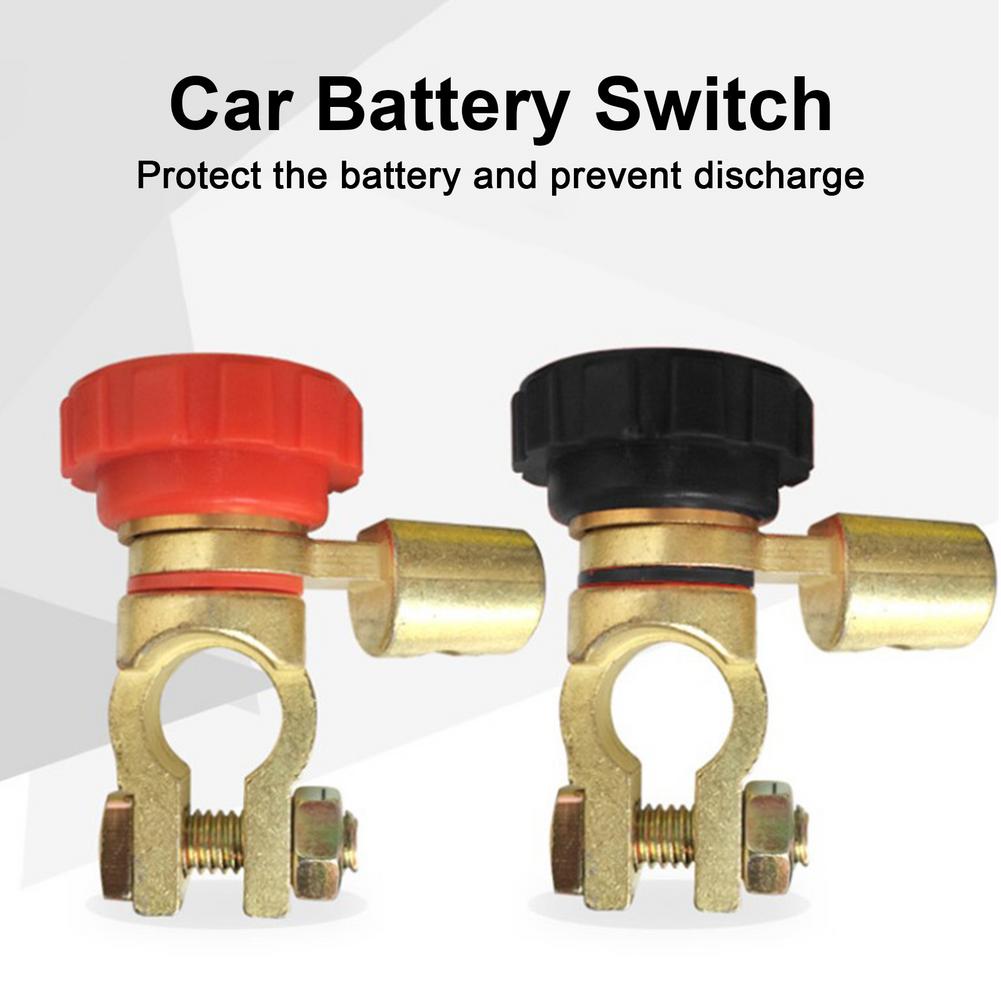 Copper Plated Battery Terminal Link Switch Quick Cut-off Disconnect Isolator Switch Auto Car Accessories