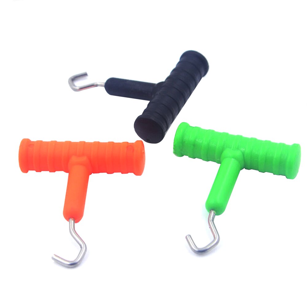 Herramienta extractora de nudos de acero inoxidable para pesca de mar, aparejos de carpa, accesorios de fabricación, 2 uds.