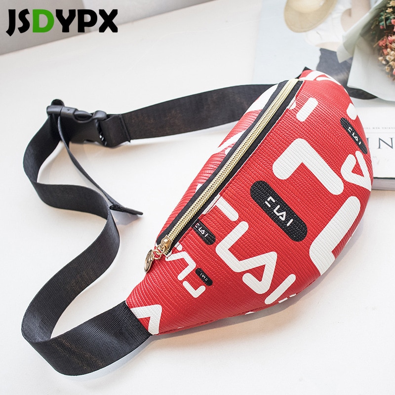 Sports Women's Belt Bag Waist Packs PU Leather Lady Shoulder Chest Bags Girls Phone Pouch Fanny Packs Phone Pouch Wallet