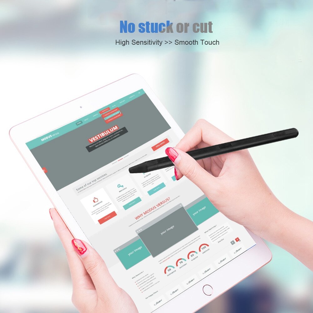 Hohe Empfindlichkeit Kapazitive Stift Kein Kratzer berühren Stift für iPad Tablette PC für iPhone/Samsung/Huawei Telefone Kapazitive Stift