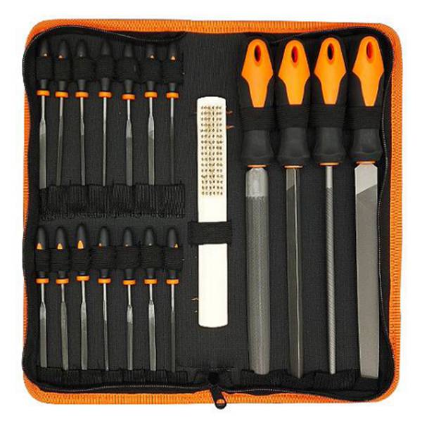 Newest 19 PCS Metal File Set, Small Wood Hand File Kits, Perfect Tool for Woodwork, Metal, Hobby Applications