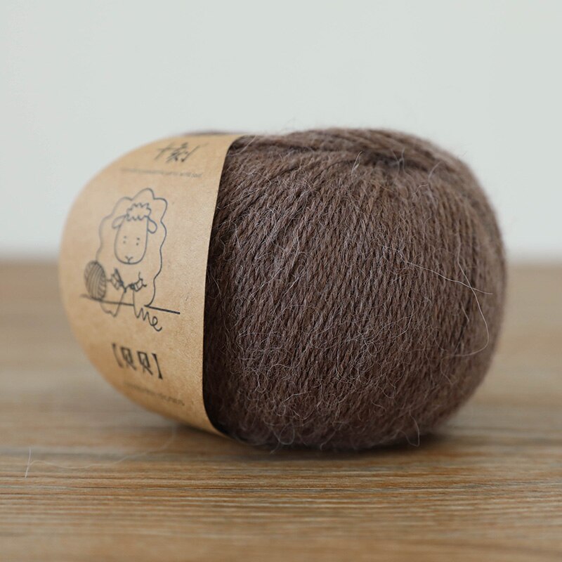 1Pc = 50G 175M 100% Alpaca Wol Garen Voor Hand Breien Baby Wol Zachte Trui Sjaal Hoed haak: 06