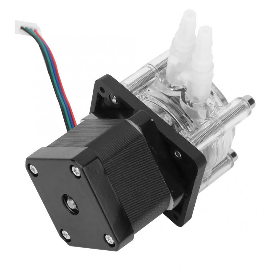 6-30V Large Flow Stepper Motor Peristaltic Pump Tube Vacuum for Aquarium Lab Analytical Water