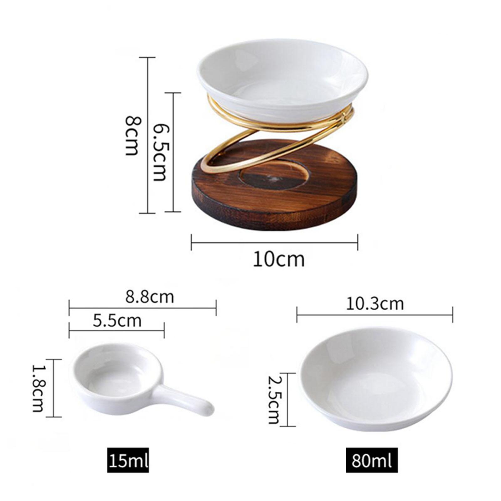 Aroma Olie Brander Warmer Olie Wierook Was Smeltbrander Met Kaarslepel Kantoor Woonkamer Spa Yoga Home Decor Huwelijksgeschenken