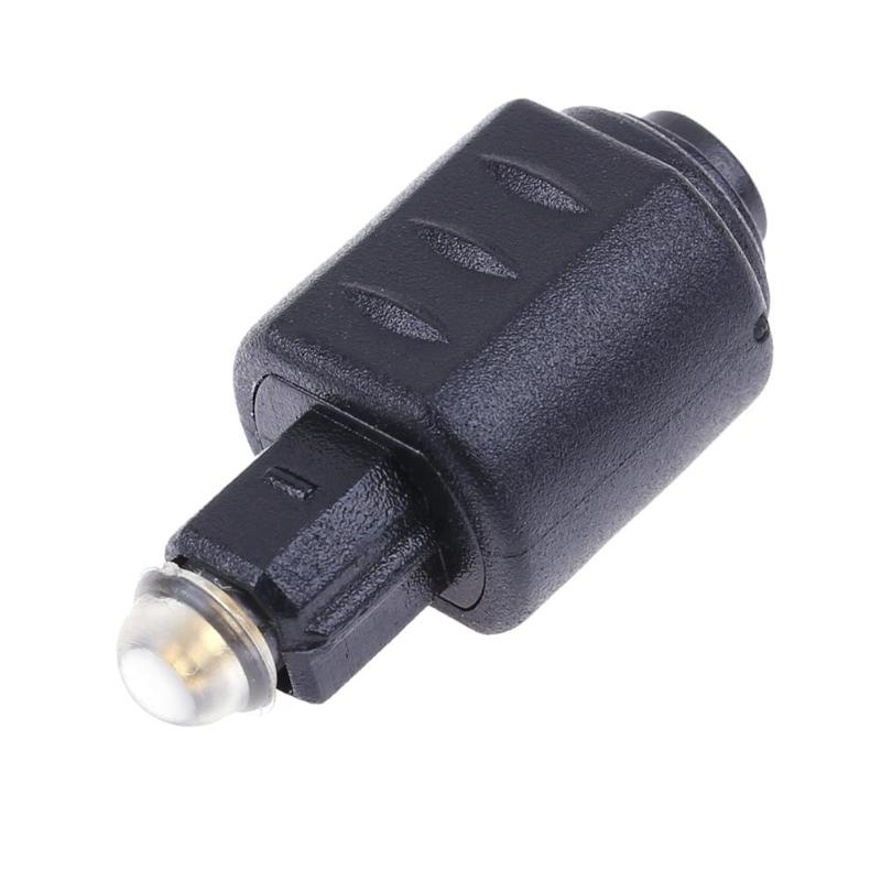 3,5mm Optische Faser Adapter Audio- Adapter Optische Toslink Stecker auf Mini Toslink Buchse Für PC Laptop Zubehör