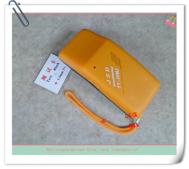 Handheld Metal Detector Needle Scanner Tester Hand held food Monitor Needle Finder search magnets iron in cloth toys TY-25MJ