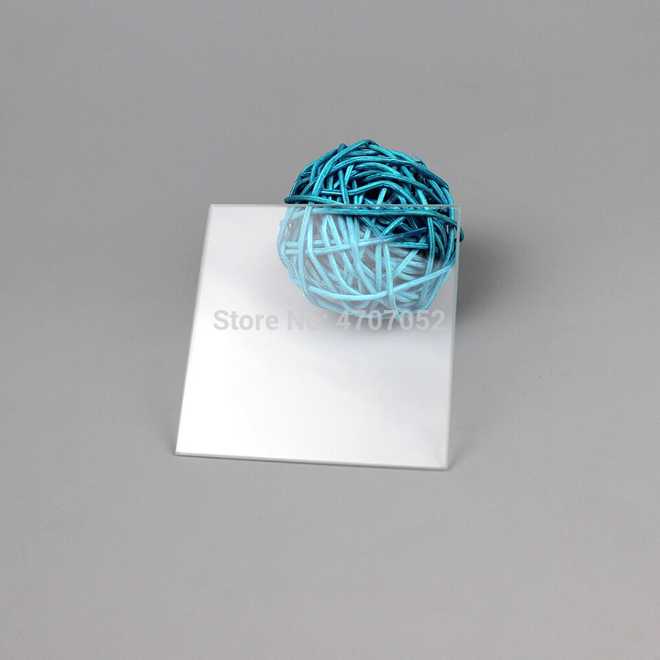 Clear Polished Silica Sheet 15mm*15mm*3mm Quartz Glass Square Plate