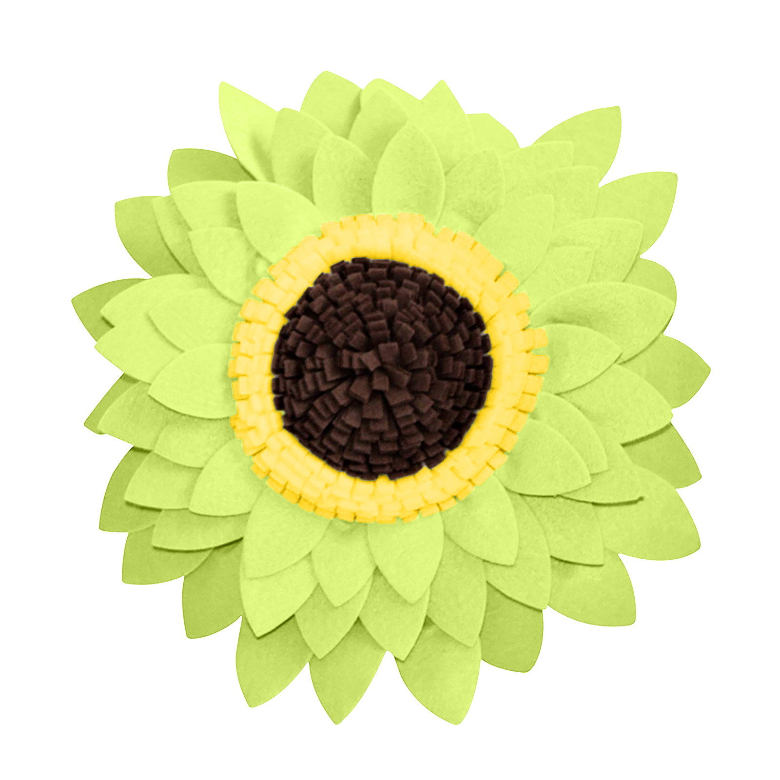 Sunflower Decorative Throw Pillows 3d Flower Round Pillow Sunflower Decorations Child Couple Birthday Home Decoration: Green