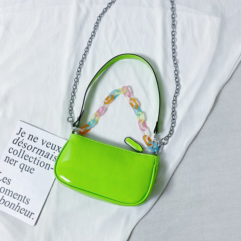 Sac à main de luxe et sac à main femmes sac Mini embrayages en cuir couleur bonbon bandoulière sacs à bandoulière femmes petits sacs à main femme Bolsos